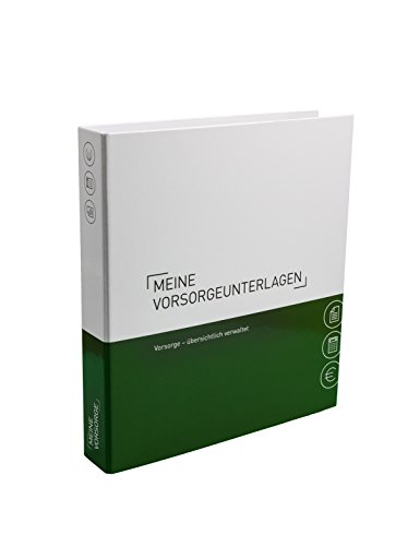 6er-Pack Themenringbücher mit Register für Versicherungen/Steuern / Vorsorge/Finanzen / Dokumente/Betriebskosten, Optimale Struktur für die Ablage der wichtigsten Dokumente - 7